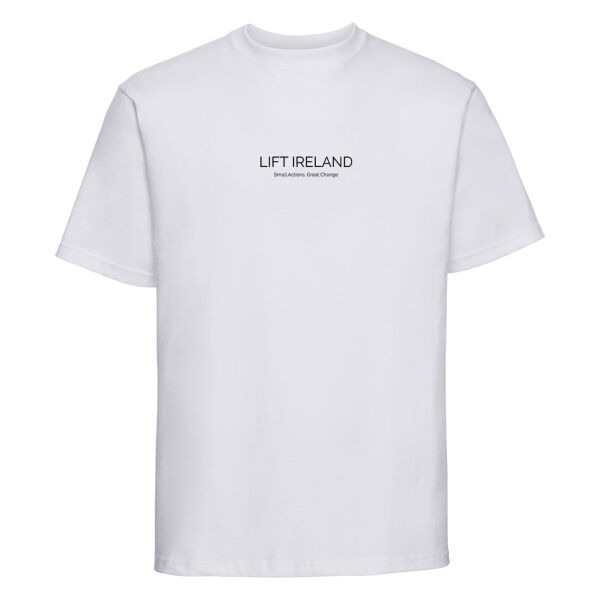 Lift Ireland  - Unisex Classic Heavyweight Combed Cotton T-Shirt Thumbnail